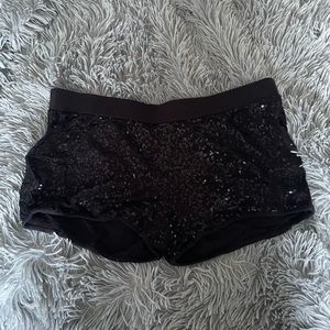 Sequin shorts